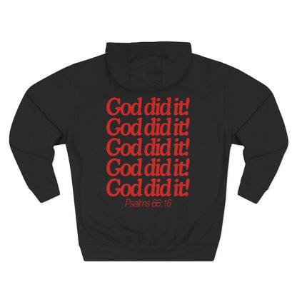 "God did it!" Unisex Hoodie