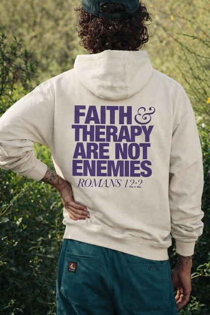 Jesus & Therapy Hoodie Fleece Pullover