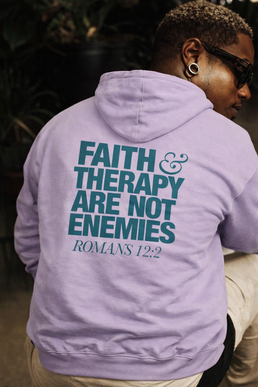 Jesus & Therapy Hoodie Fleece Pullover