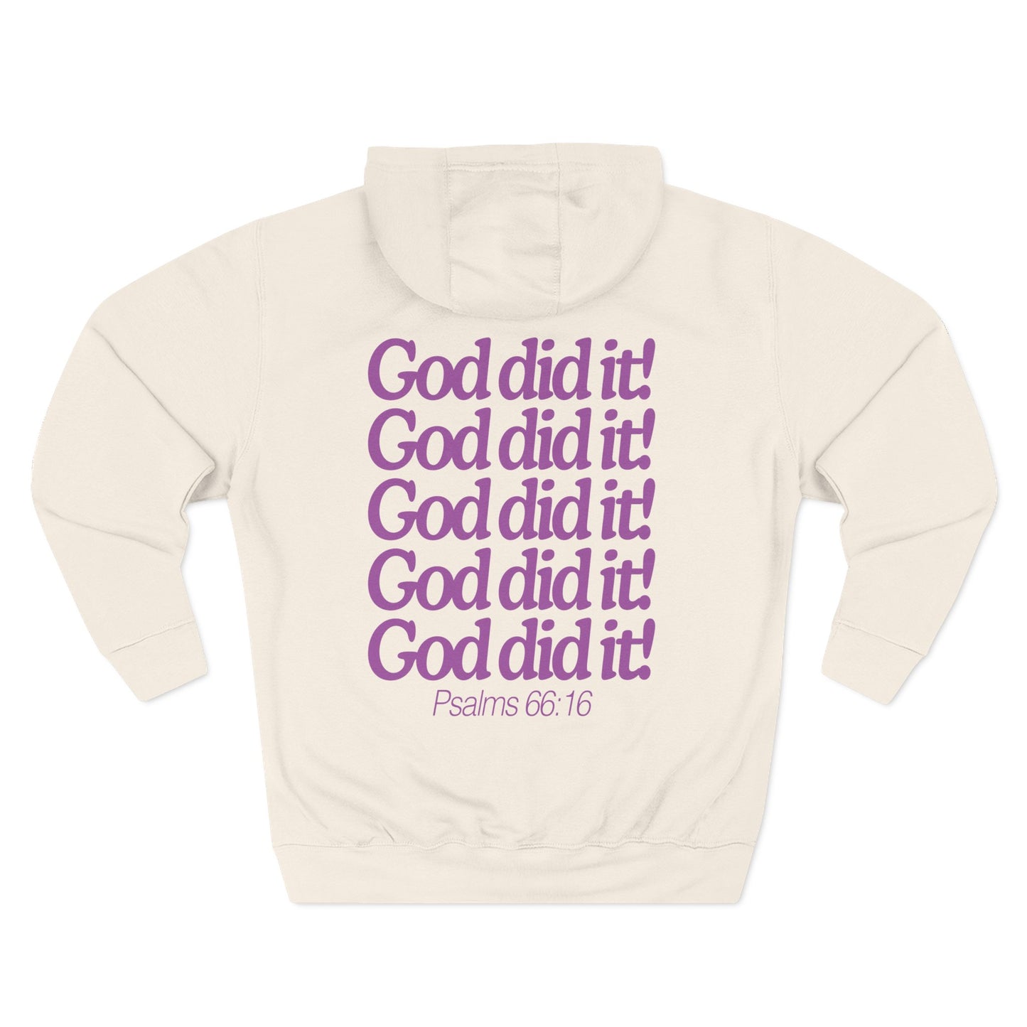 "God did it!" Unisex Hoodie